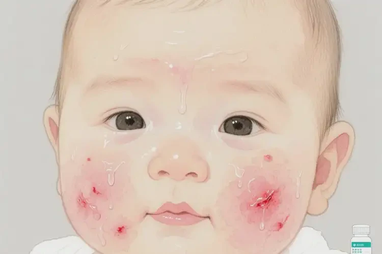 嬰兒臉上經(jīng)常起濕疹可不可以徹底自愈(圖4)