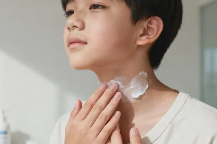 中學生脖子偶爾起濕疹可以徹底自愈嗎(圖2)