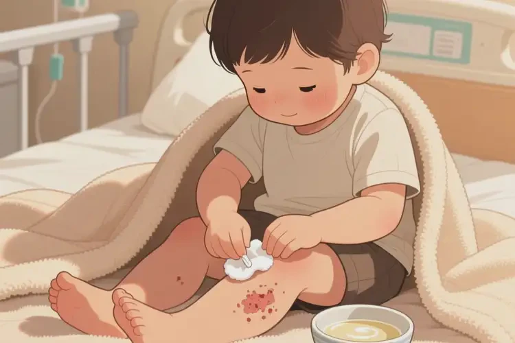 小孩大腿經(jīng)常長濕疹能夠徹底治愈嗎(圖4)