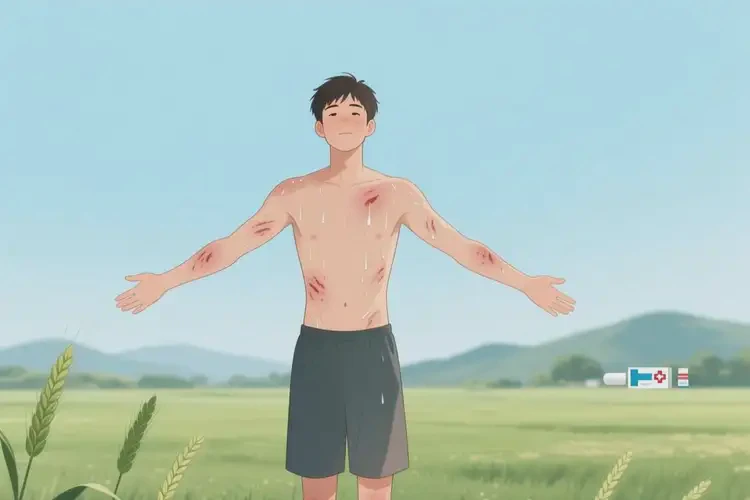 男人全身容易長濕疹不管它會自己自愈嗎(圖1)