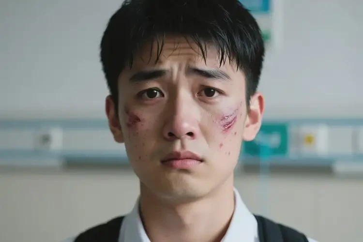 大學(xué)生臉上出現(xiàn)濕疹不管它會(huì)自己好嗎(圖3)