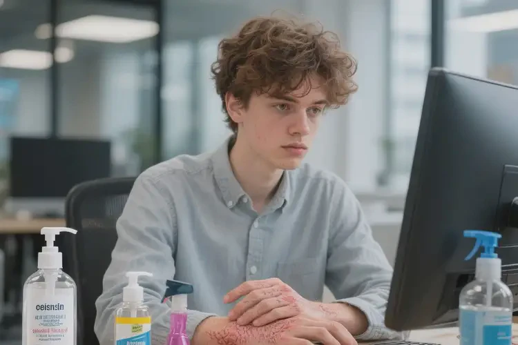 青年人手上偶爾長濕疹不管它會自己痊愈嗎(圖4)