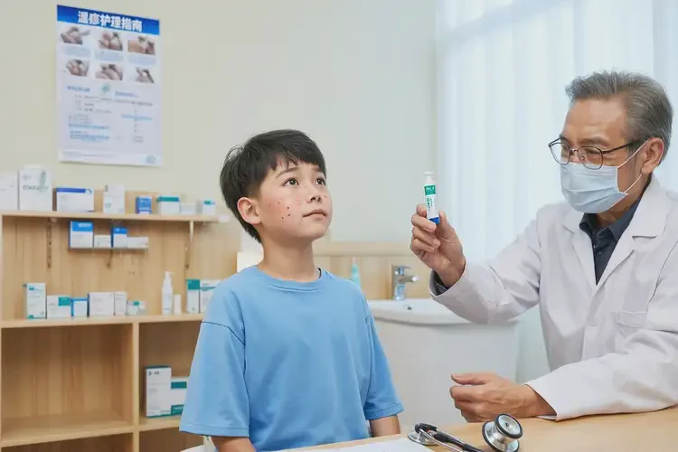 孩子臉上偶爾起濕疹能靠自己自愈嗎(圖3)