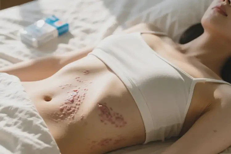 女性肚子經(jīng)常長(zhǎng)濕疹能靠自己自愈嗎(圖2)