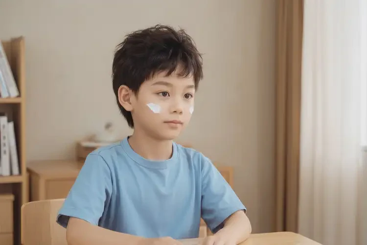 孩子脖子长湿疹不管它会自己痊愈吗(图2)