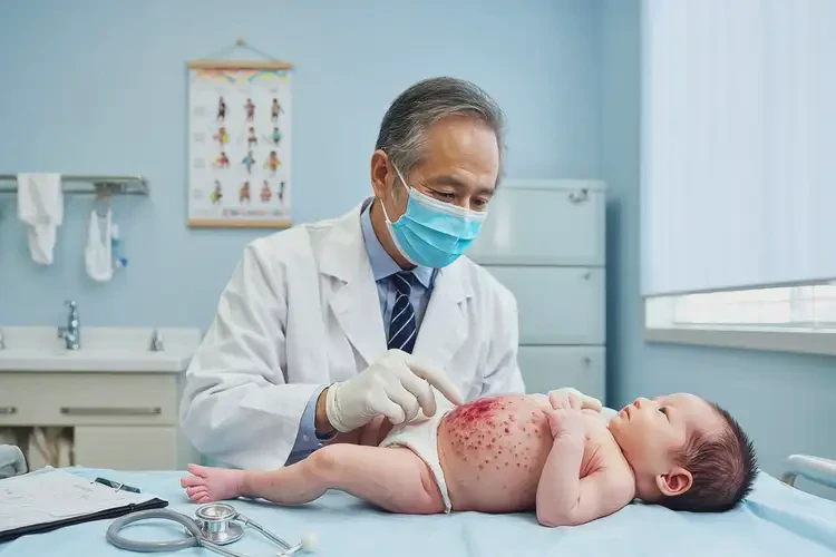 嬰幼兒肚子偶爾長濕疹能徹底自愈嗎(圖2)