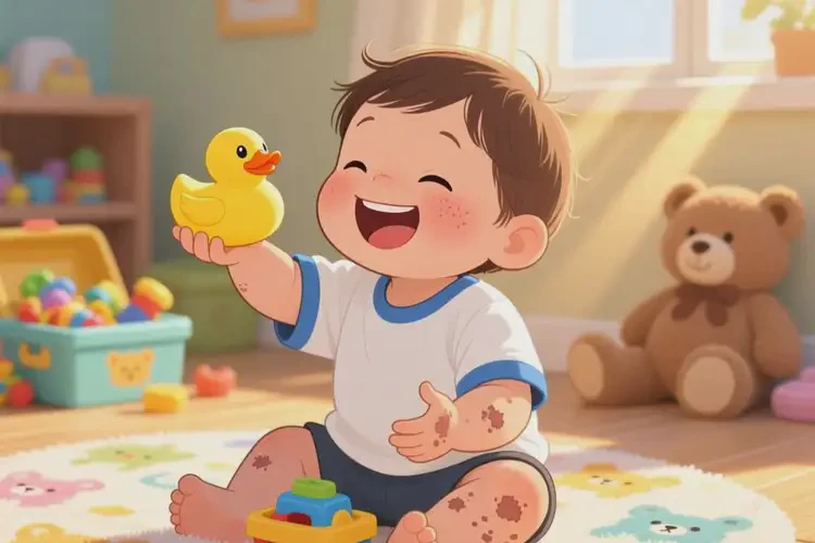 幼兒手上有濕疹能徹底自愈嗎(圖1)