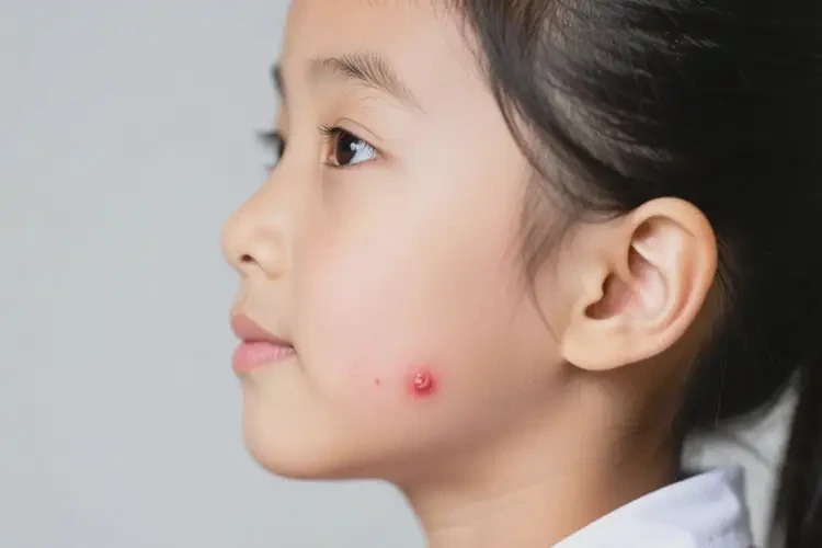 小學(xué)生面部偶爾長(zhǎng)濕疹不管它會(huì)自己好嗎(圖2)