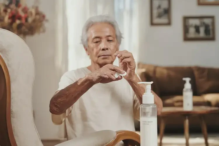 高齡老人身上經(jīng)常起濕疹可以徹底自愈嗎(圖2)