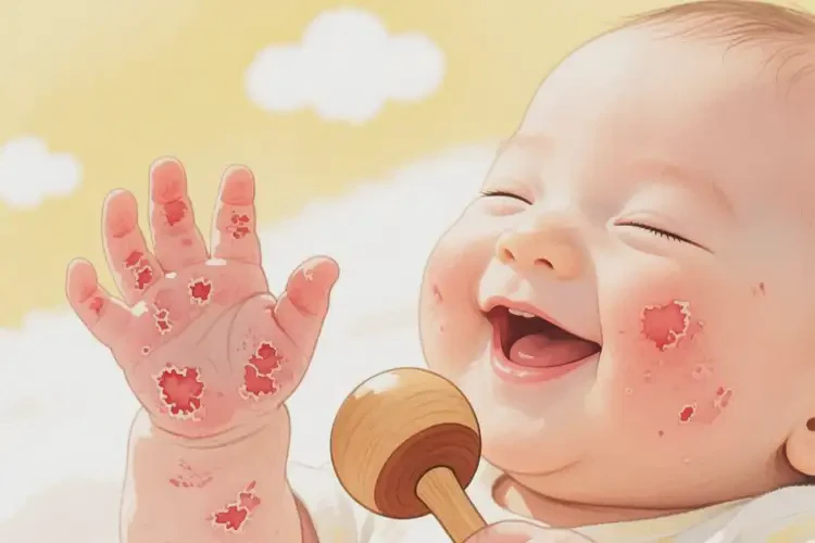 婴幼儿手上出现湿疹可以彻底自愈吗(图3)