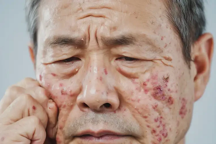 男人臉上經(jīng)常長濕疹可不可以徹底自愈(圖4)