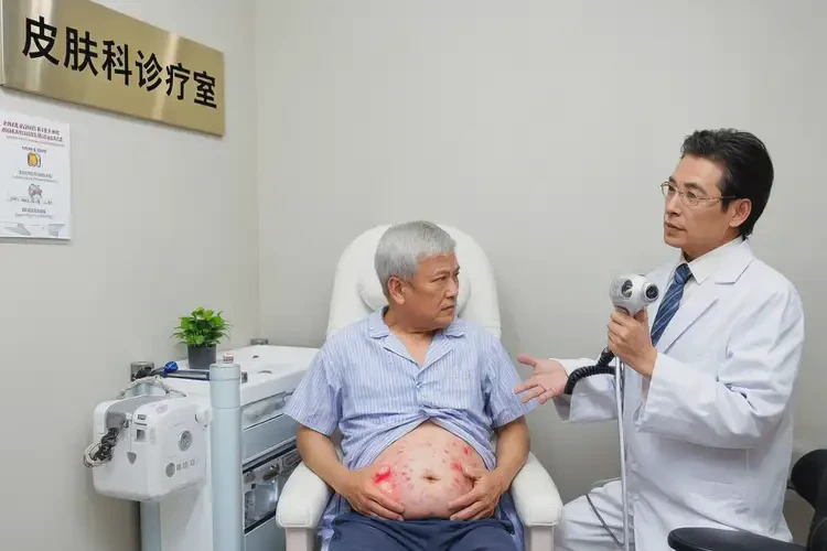 老年人肚子上容易起濕疹能徹底自愈嗎(圖2)