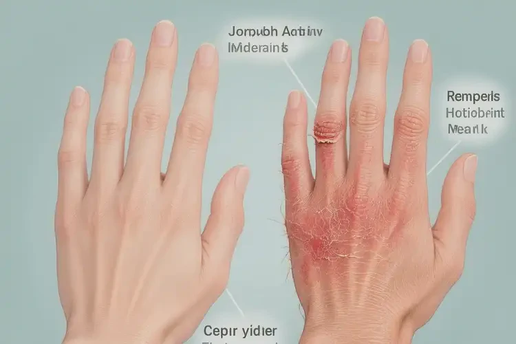 青年人手上偶爾長濕疹不管它會自己痊愈嗎(圖2)