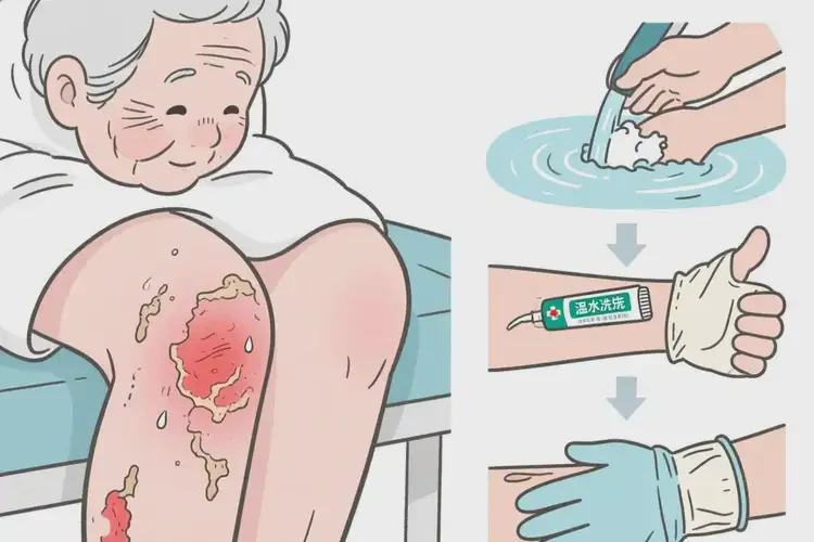 老年人大腿长湿疹能够彻底治愈吗(图2)