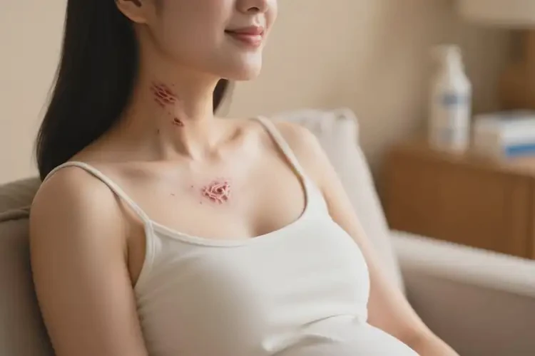 產(chǎn)婦脖子上起濕疹能徹底自愈嗎(圖3)