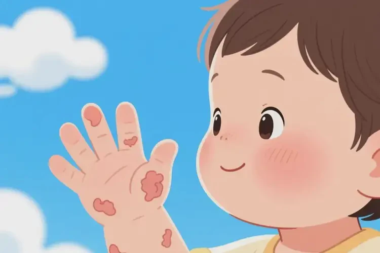 幼兒手上經(jīng)常起濕疹能徹底自愈嗎(圖2)