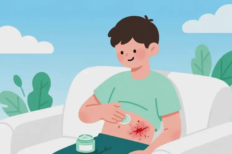 青年人肚子上容易长湿疹能够彻底治愈吗(图2)