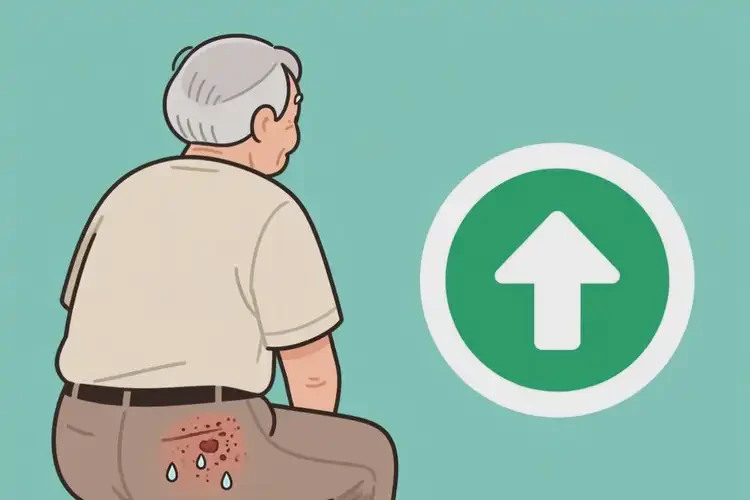 老年人屁股有濕疹可不可以徹底自愈(圖1)