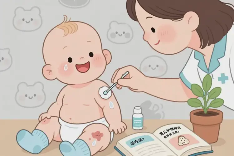 小兒四肢經(jīng)常起濕疹能夠徹底治愈嗎(圖3)