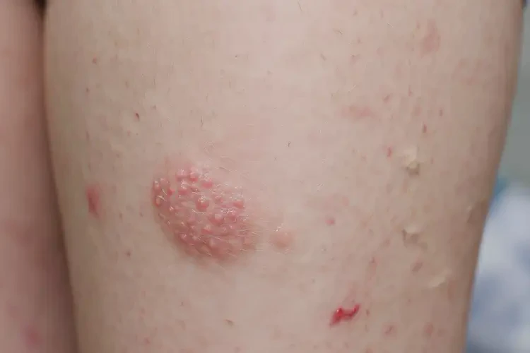 中學(xué)生小腿上長濕疹能不能徹底自愈(圖4)