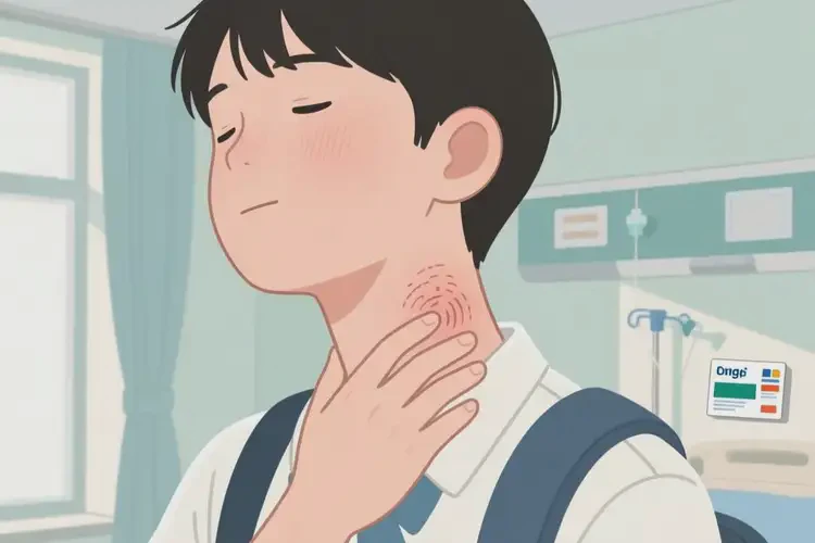 大學生脖子偶爾長濕疹可以徹底自愈嗎(圖4)