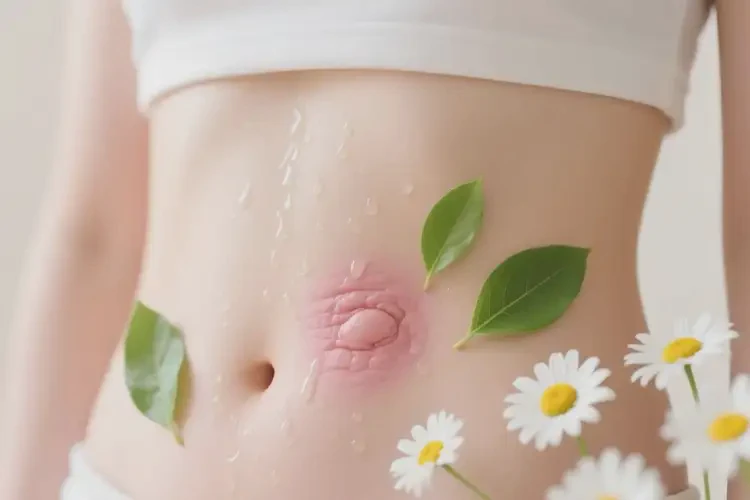 女生肚子長(zhǎng)濕疹可以徹底自愈嗎(圖4)