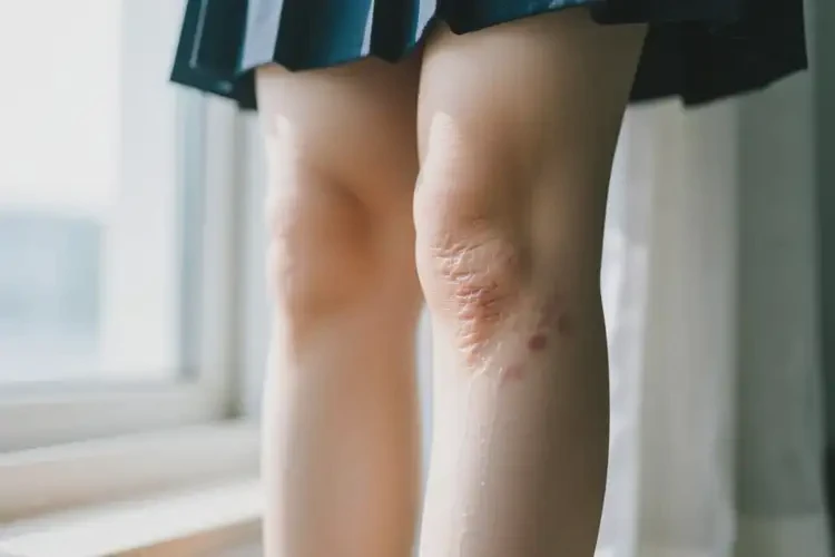 大學(xué)生小腿有濕疹可以徹底自愈嗎(圖2)