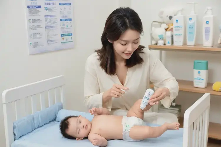 小兒屁股上容易長濕疹不管它會自己自愈嗎(圖1)