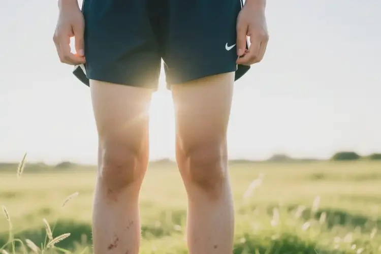 青少年大腿上偶爾長濕疹不管它會自己痊愈嗎(圖1)