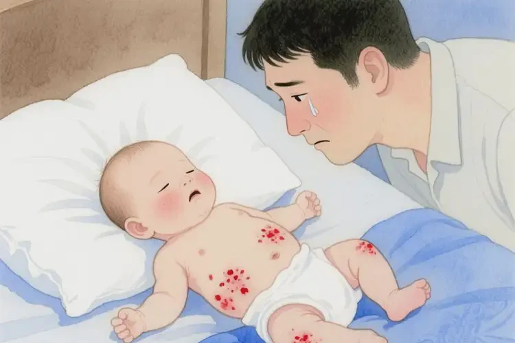 孩子肚子經(jīng)常長濕疹不管它會自己好嗎(圖3)