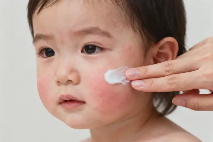 幼儿脸上有湿疹能彻底自愈吗(图1)