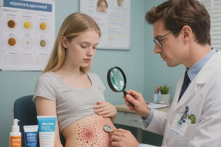 青少年肚子出濕疹不管它會自己痊愈嗎(圖1)