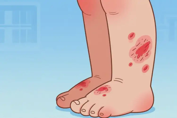 小兒小腿經(jīng)常長(zhǎng)濕疹不管它會(huì)自己痊愈嗎(圖2)