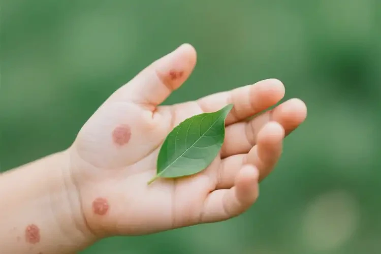 小孩手上偶爾起濕疹能徹底自愈嗎(圖1)