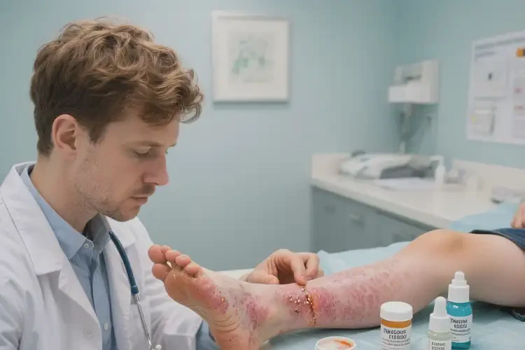 幼兒腳上起濕疹不管它會自己痊愈嗎(圖3)