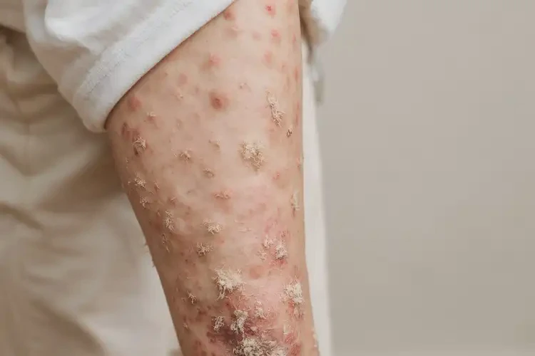 大學(xué)生手臂偶爾起濕疹能徹底自愈嗎(圖3)