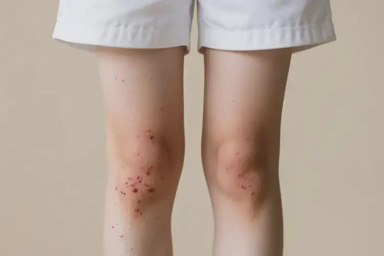 中學(xué)生大腿上偶爾起濕疹不管它會(huì)自己痊愈嗎(圖3)