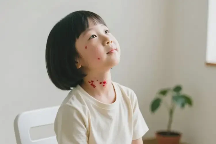小學(xué)生脖子上出現(xiàn)濕疹能靠自己自愈嗎(圖4)