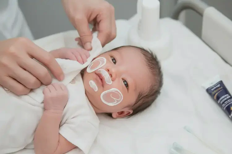 新生兒身上起濕疹可不可以徹底自愈(圖2)