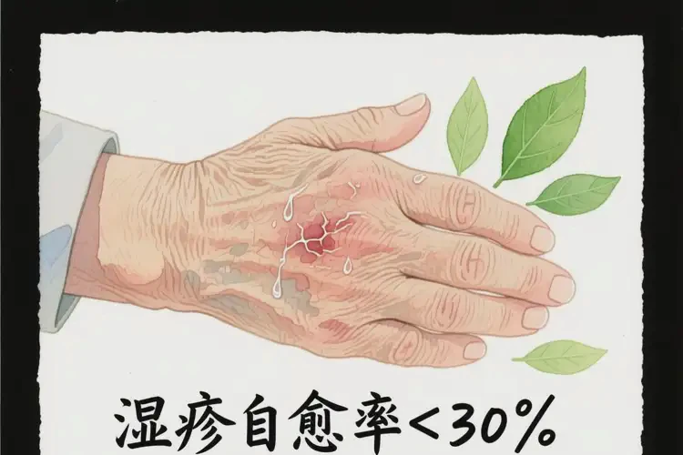 老年人手上經(jīng)常長(zhǎng)濕疹不管它會(huì)自己自愈嗎(圖1)