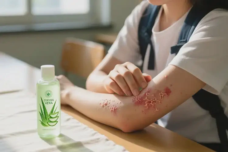 大學生手臂出現(xiàn)濕疹可以徹底自愈嗎(圖3)