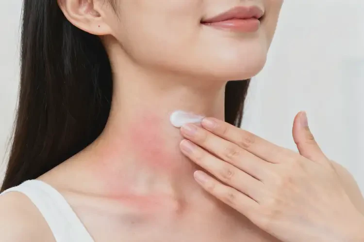 哺乳期媽媽脖子上偶爾長濕疹不管它會自己自愈嗎(圖4)