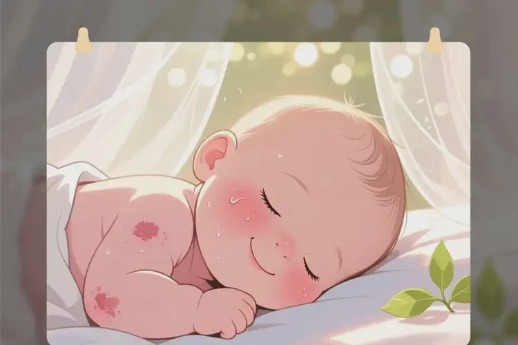 嬰兒身上偶爾起濕疹能徹底自愈嗎(圖4)