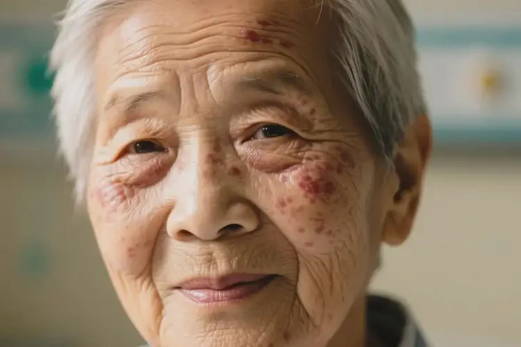 老年人面部出濕疹不管它會自己好嗎(圖4)