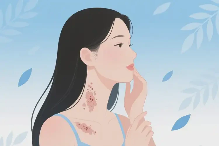 女性身上長(zhǎng)濕疹能徹底自愈嗎(圖3)