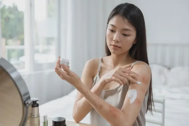 女性四肢偶爾長濕疹能靠自己自愈嗎(圖4)