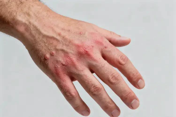 男性身上容易起濕疹能夠徹底治愈嗎(圖3)