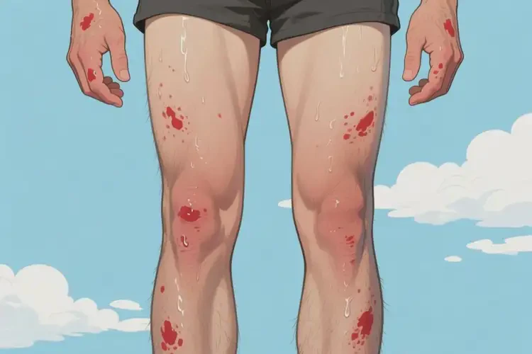 男性四肢容易長濕疹能徹底自愈嗎(圖1)