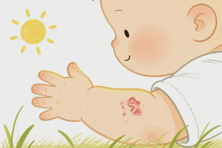 幼兒身上容易長濕疹能靠自己自愈嗎(圖1)