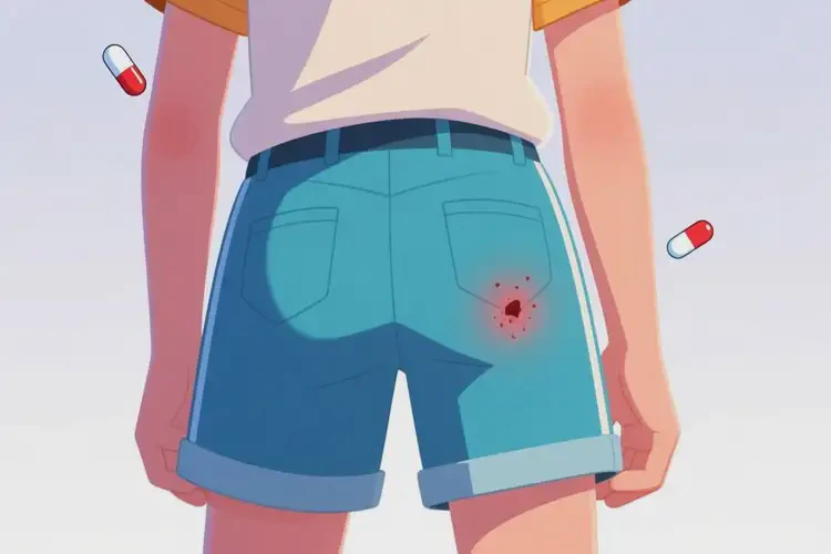 青少年屁股上偶爾長(zhǎng)濕疹不管它會(huì)自己自愈嗎(圖1)